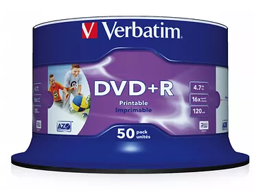 Płyty Verbatim DVD+R 4,7 GB 16x
