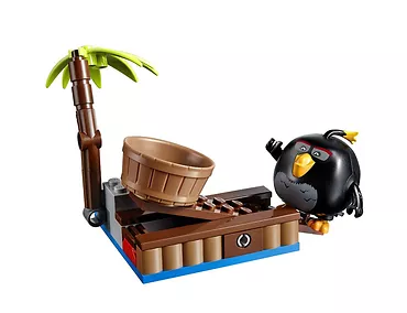 Lego Angry Birds Statek piracki świnek