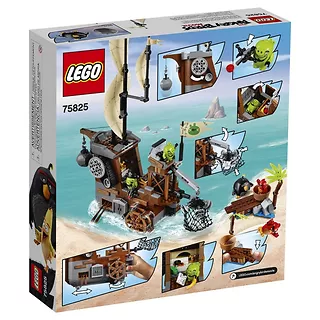 Lego Angry Birds Statek piracki świnek