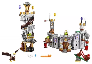 Lego Angry Birds Zamek świnskiego króla