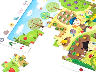 CzuCzu Puzzle obserwacyjne Ogród 3+