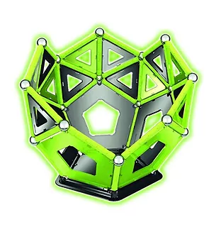 Klocki magnetyczne PROM GEOMAG GLOW 104 elementy świecące