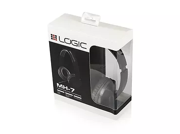 Słuchawki z mikrofonem Logic MH-7 Czarne