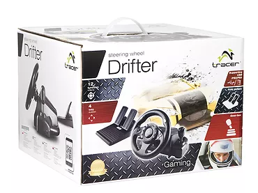 Kierownica Tracer Drifter PC/PS2/PS3 + Gra