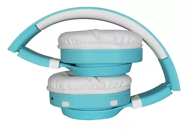 ART Słuchawki Bluetooth z mikrofonem AP-B04 biało/turkusowe