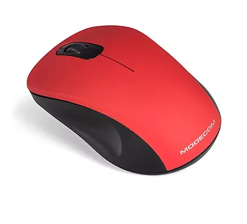 Mysz bezprzewodowa MODECOM WM10S Silent Red (M-MC-WM10S-500)