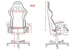 Fotel dla gracza gaming DXRacer Formula czerwony