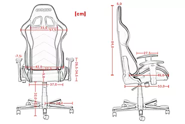 Fotel dla gracza gaming DXRacer Formula czerwony