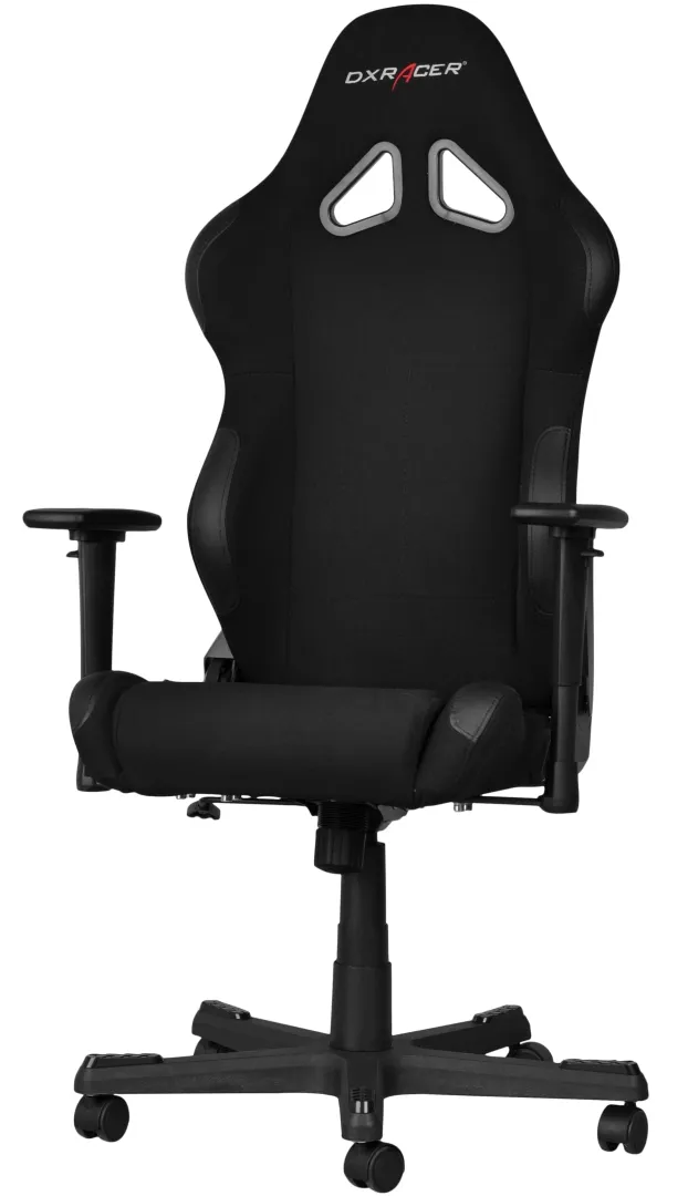 Fotel dla gracza gamingowy DXRacer Racing czarny Materiał / Fotele ...