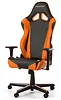 Fotel dla gracza gamingowy DXRacer Racing Czarno-pomarańczowy