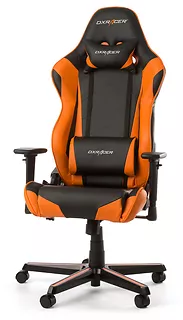 Fotel dla gracza gamingowy DXRacer Racing Czarno-pomarańczowy