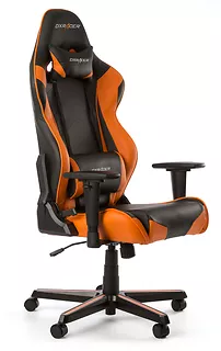 Fotel dla gracza gamingowy DXRacer Racing Czarno-pomarańczowy