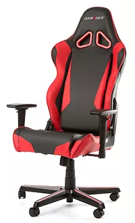 Fotel dla gracza gamingowy DXRacer Racing Shield Czarno-czerwony