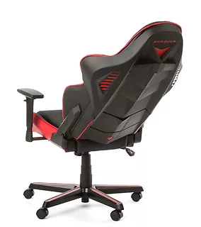 Fotel dla gracza gamingowy DXRacer Racing Shield Czarno-czerwony