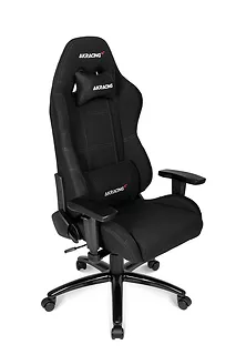 AKRacing Gaming Chair Fotel Dla Gracza Czarny Materiałowy