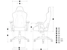 Fotel dla gracza gamingowy AKRacing Arctica