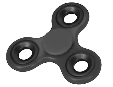 Hand Fidget Spinner Czarny