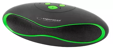 Esperanza Głośnik Bluetooth Trival Czarno-Zielony