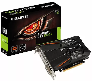 Gigabyte Karta graficzna GeForce GTX 1050 Ti D5 4GB GDDR5 128BIT DVI-D/HDMI/DP