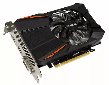 Gigabyte Karta graficzna GeForce GTX 1050 Ti D5 4GB GDDR5 128BIT DVI-D/HDMI/DP