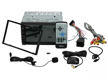 Radio samochodowe Vordon HT-869V2 BT, Navi, USB, SD