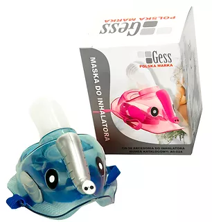 Gess Maseczka do inhalatora Słonik Niebieski