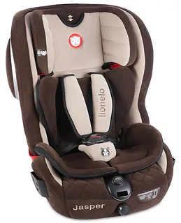 Lionelo Fotelik Samochodowy Jasper Brązowy Zamsz