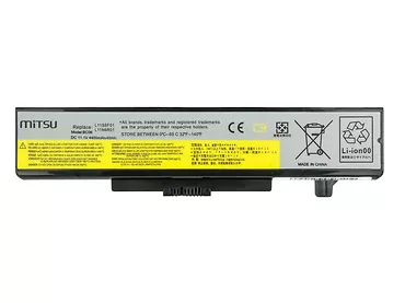 Targus Bateria do Lenovo IdeaPad Y480 4400 mAh (49 Wh) 10.8 - 11.1 Volt