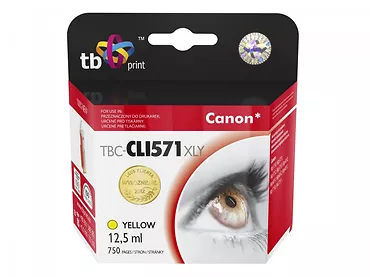 TB Print Tusz do Canon CLI-571XL TBC-CLI571XLY YE 100% nowy