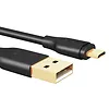 Castor CB-MD1 Black szybki kabel Quick Charge micro USB-USB | 1m | 5A | 480 Mbps