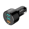 Aukey CC-T11 ultraszybka ładowarka samochodowa 3xUSB Quick Charge 3.0 7.8A 42W