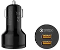 Aukey CC-T8 ultraszybka ładowarka samochodowa 2xUSB Quick Charge 3.0 6A 36W