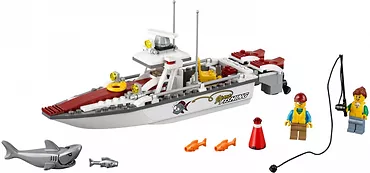 Lego City Łódź rybacka
