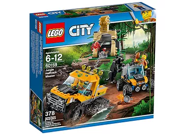 LEGO CITY Misja półgąsienicowej terenówki 60159