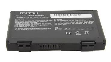 Formatex Bateria do Asus F82, K40, K50, K60, K70 4400 mAh (49 Wh) 10.8 - 11.1 Volt