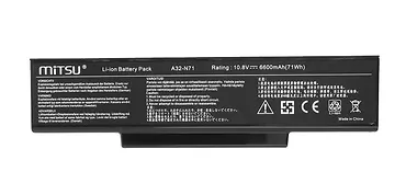 Formatex Bateria do Asus K72, K73, N73, X77  6600 mAh (71 Wh) 10.8 - 11.1 Volt