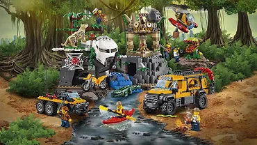 Lego City Baza w dżungli