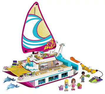 Lego Friends Słoneczny katamaran 41317
