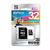 Silicon Power microSDHC 32GB CLASS 10 + adapter