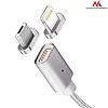 Maclean Kabel micro USB magnetyczny silver MCE160 - Quick & Fast Charge