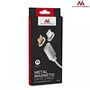 Maclean Kabel micro USB magnetyczny silver MCE160 - Quick & Fast Charge