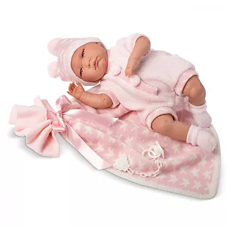 Llorens Lalka Lala z różowym kocykiem 40 cm
