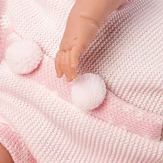 Llorens Lalka Lala z różowym kocykiem 40 cm