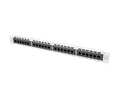 LANBERG Patch Panel 24 Port 1U Kat.5E szary