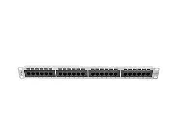 LANBERG Patch Panel 24 Port 1U Kat.5E szary