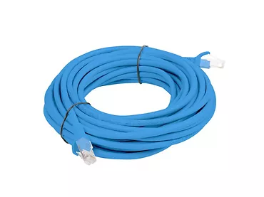 LANBERG Patchcord kat.5e 10.0M UTP niebieski