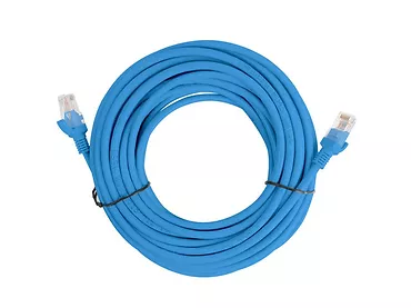 LANBERG Patchcord kat.5e 10.0M UTP niebieski