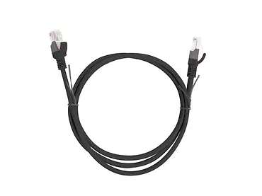 LANBERG Patchcord kat.5e 1.0M UTP czarny