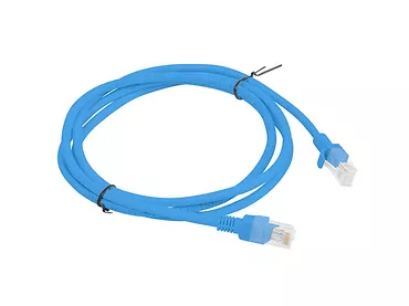 LANBERG Patchcord kat.5e 1.5M UTP niebieski