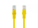 LANBERG Patchcord kat.5e 1.5M UTP żółty